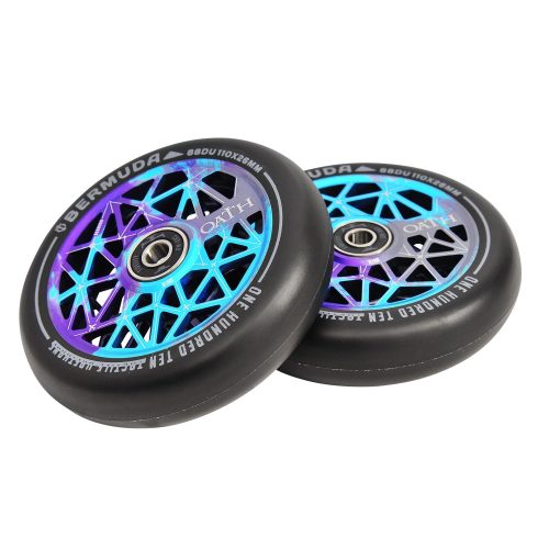 Oath Bermuda 110mm Wheels - Blue/Purple/Titanium 110mm
