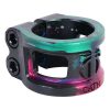 Oath Cage V2 Alloy 2 Bolt Clamp - Green/Pink/Black