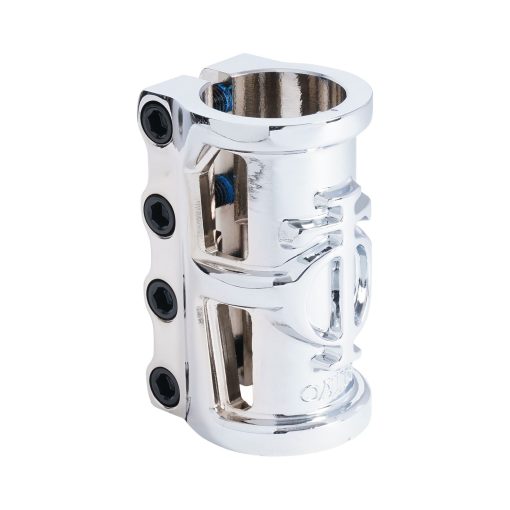 Oath Cage V2 Alloy 4 Bolt SCS Clamp - Neo Silver
