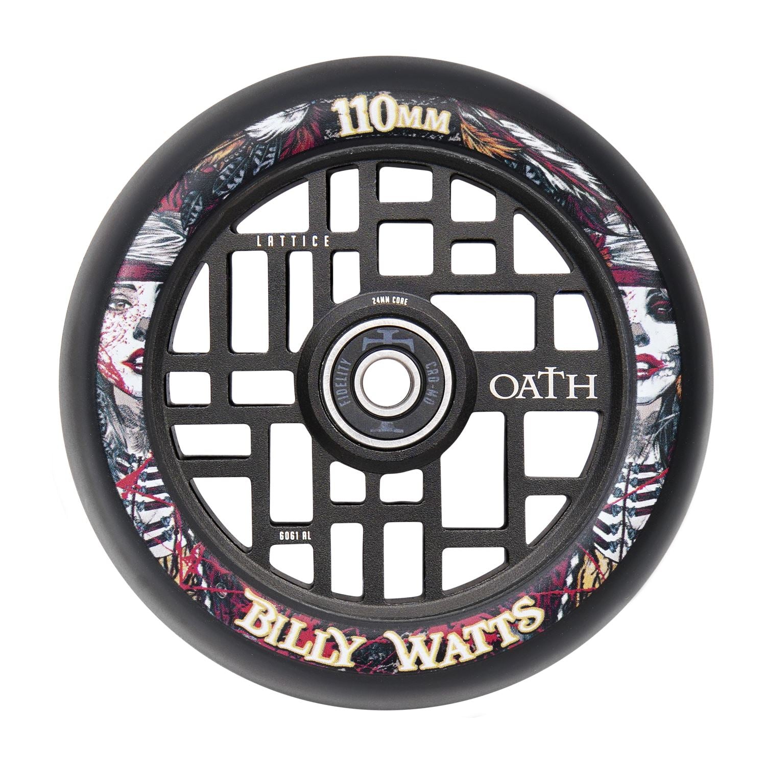 Oath Lattice 110mm Wheels - Billy Watts Signature 110mm