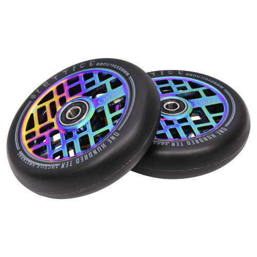 Oath Lattice 110mm Wheels - Neo Chrome 110mm