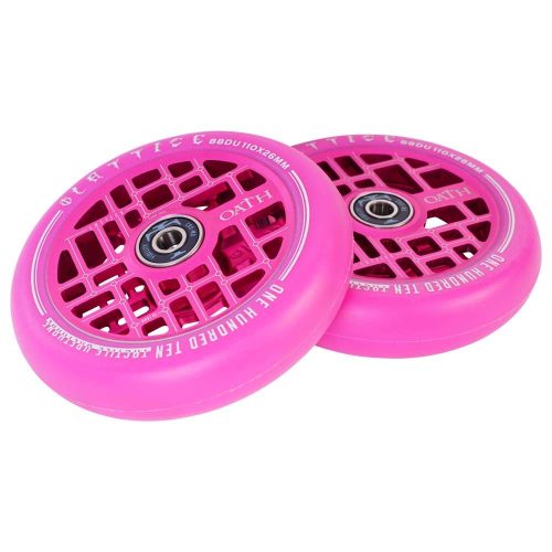 Oath Lattice 110mm Wheels - Pink 110mm