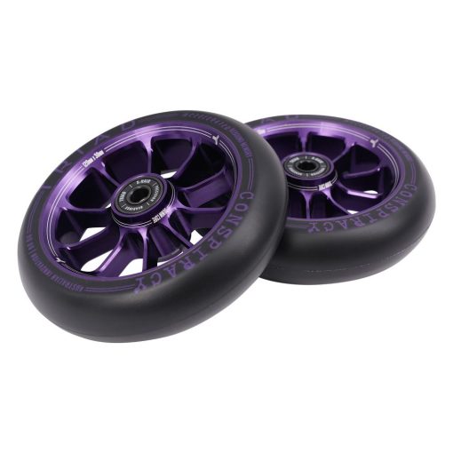 Triad Conspiracy Wheels 120mm x 30mm - Ano Purple 120 x 30mm