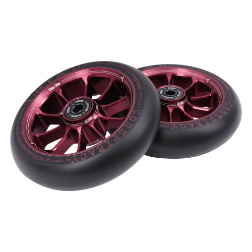 Triad Conspiracy Wheels 120mm x 30mm - Ano Red 120 x 30mm