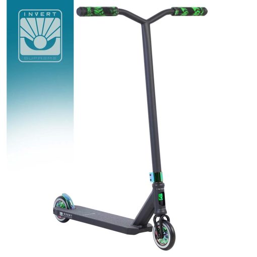 Invert Supreme 3-10-14 Scooter - Black/Neo Green