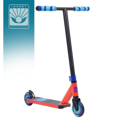 Invert Supreme Mini 1-4-8 Scooter Red/Black/Blue